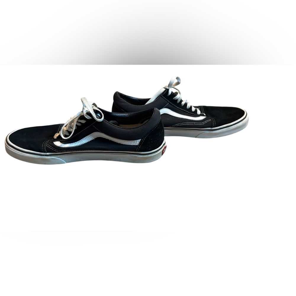 Vans Old Skool Black White Skate Shoes Mens Size 11 Classic Low Top - Picture 6 of 8